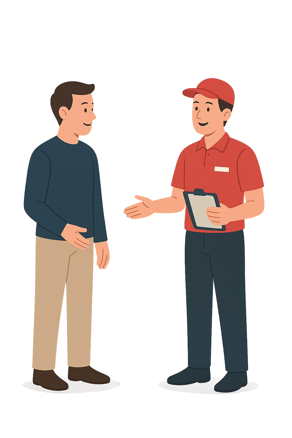 Truck Dispatcher Illustration