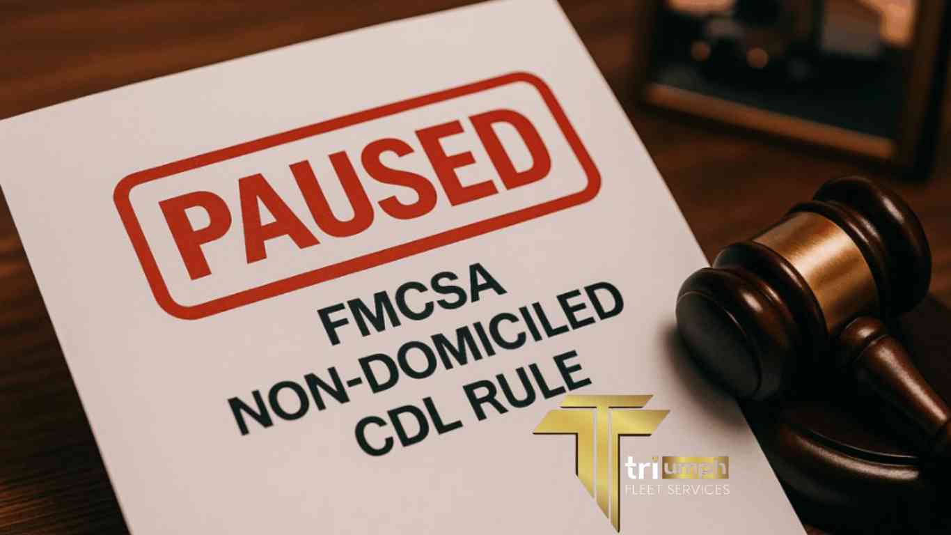CDL Rule Paused – Drivers Get a Green Light to Renew