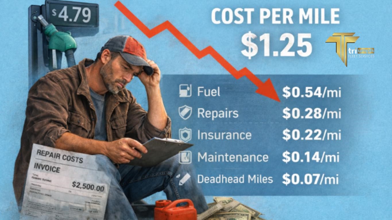 Cost Per Mile in Trucking Why Most Drivers Lose Profit