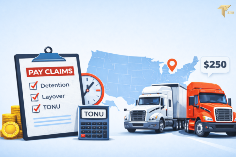 Detention, Layover & TONU: Trucking Pay Guide