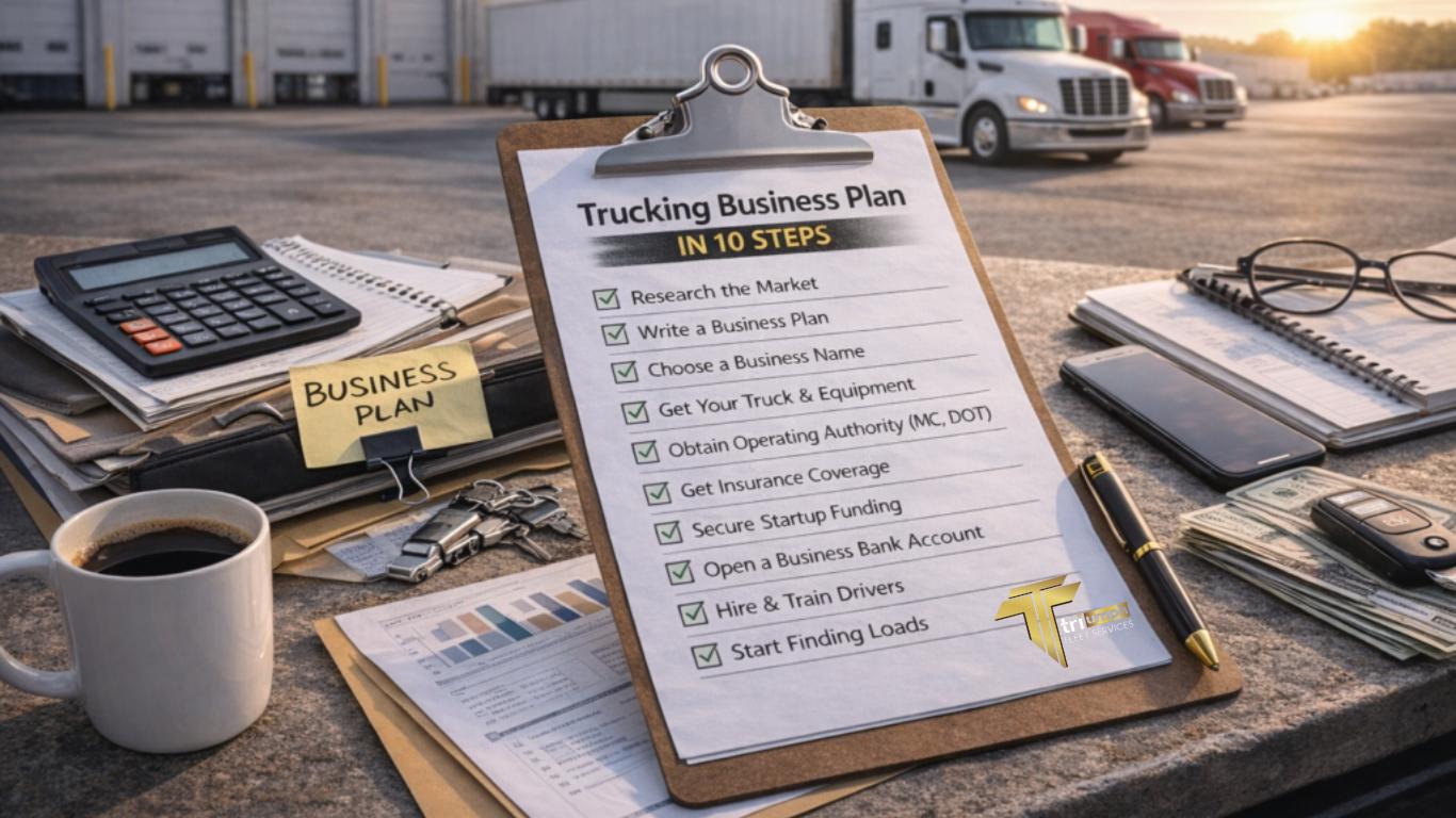 How to Create a Trucking Business Plan in 10 Steps