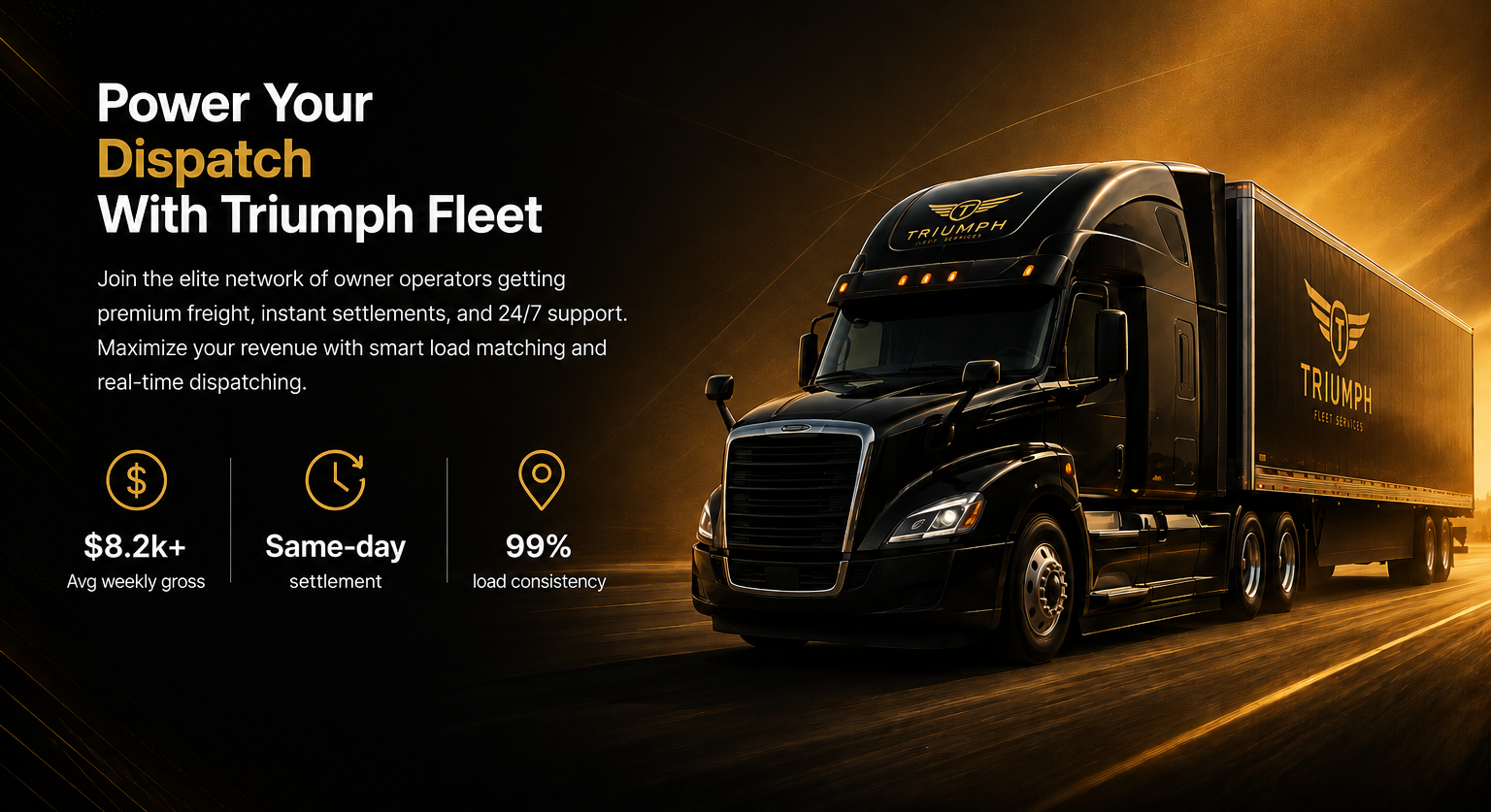 Triumph Fleet Banner