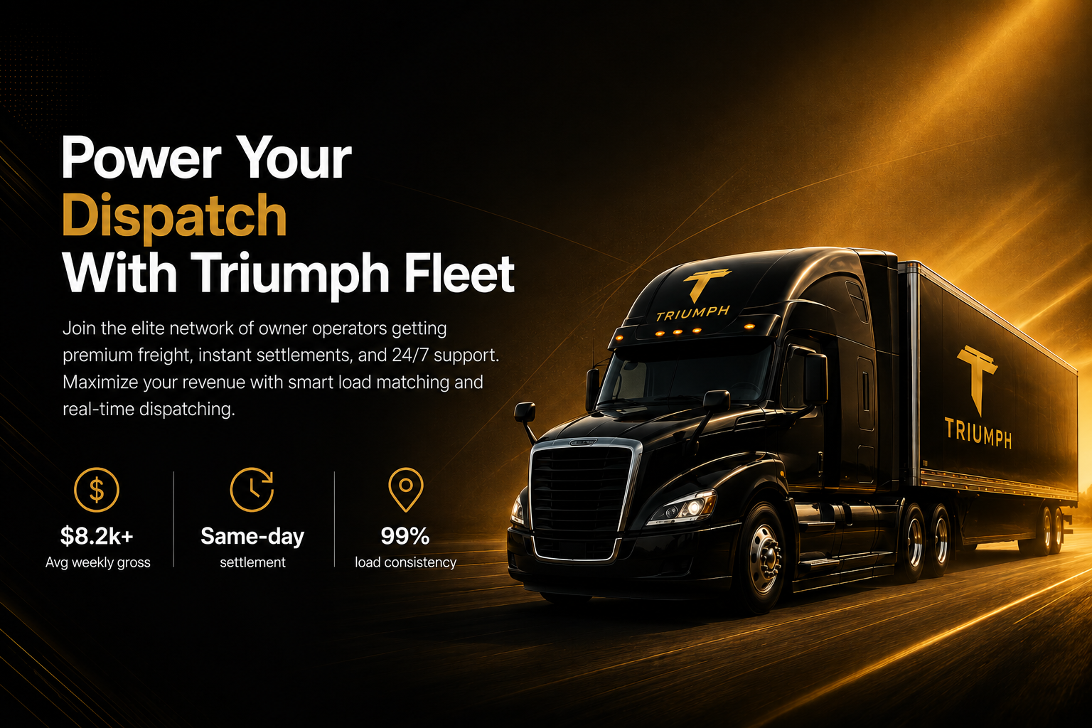 Triumph Fleet Banner